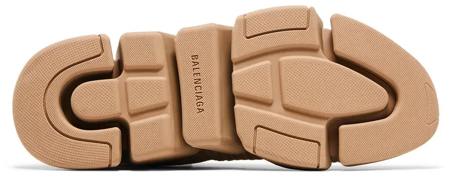 Sole Balenciaga Speed 2.0 Lace Up Beige