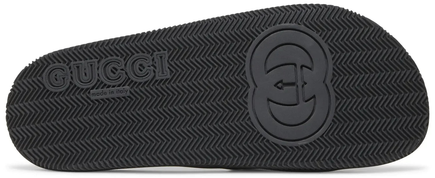 Sole Gucci Slide Interlocking G Black