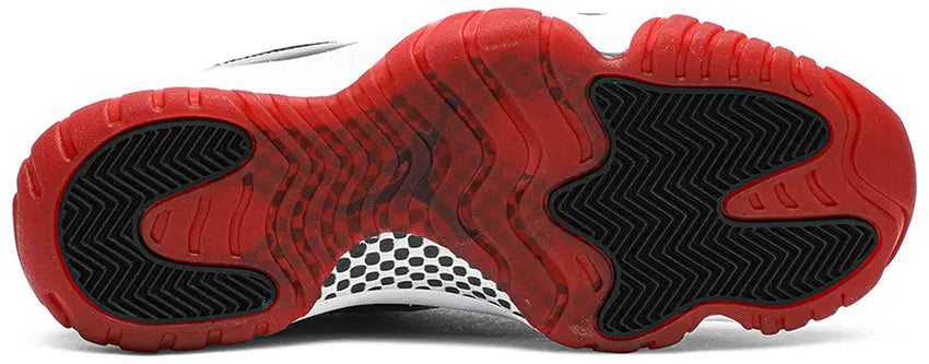 Sole Jordan 11 Retro Playoffs Bred (2019)
