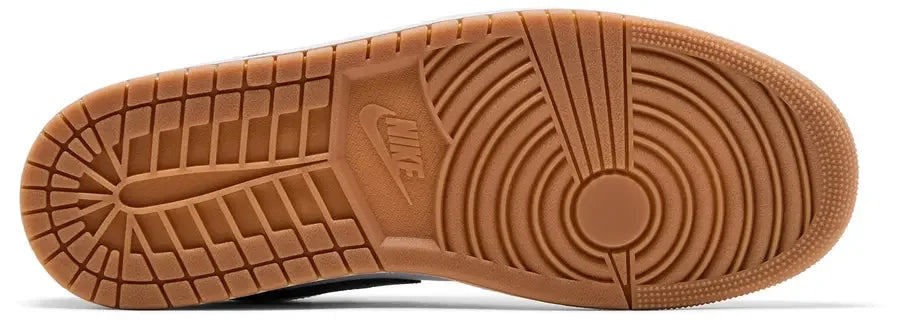 Sole Jordan 1 Low Midnight Navy Neutral Grey