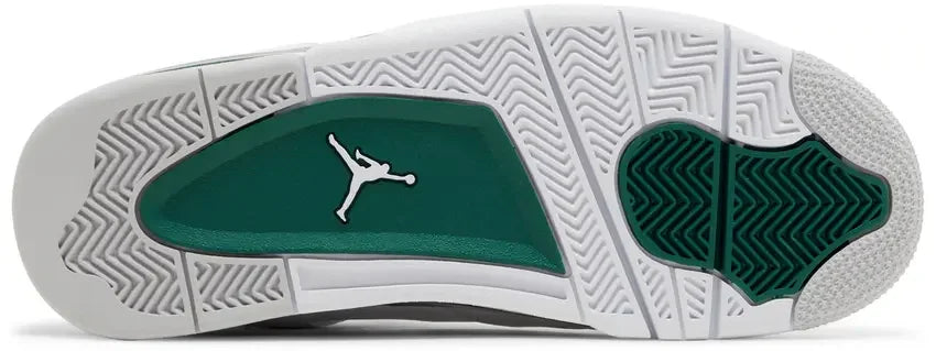 Sole Jordan 4 Retro Oxidized Green