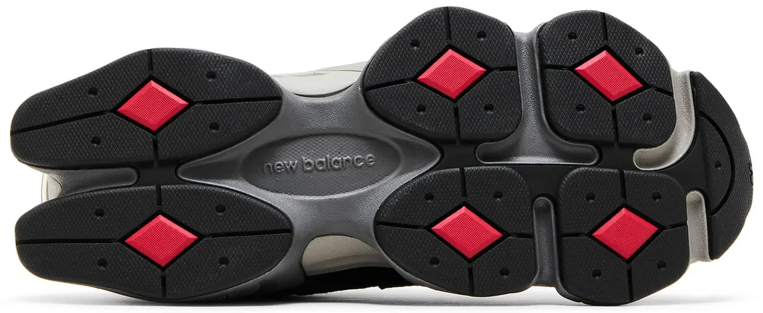 Sole New Balance 9060 Black Castlerock Grey