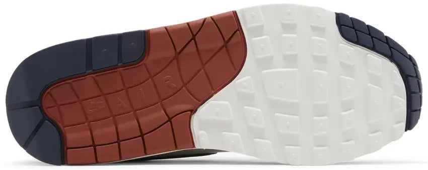 Sole Nike Air Max 1 LX Obsidian Light Orewood Brown (W)