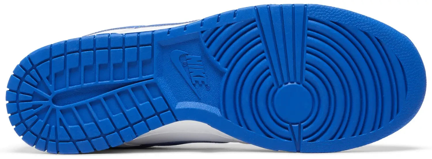 Sole Nike Dunk Low White Hyper Royal