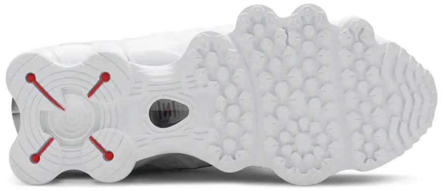 Sole Nike Shox TL White Metallic Silver