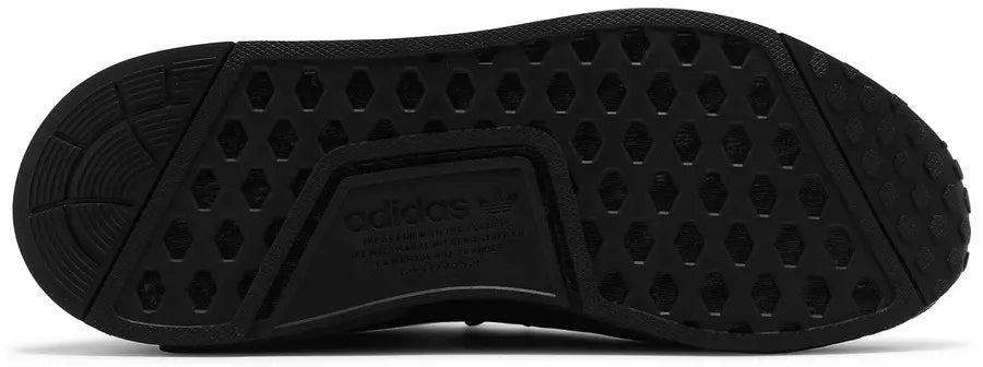 Sole adidas NMD R1 Primeblue Triple Black