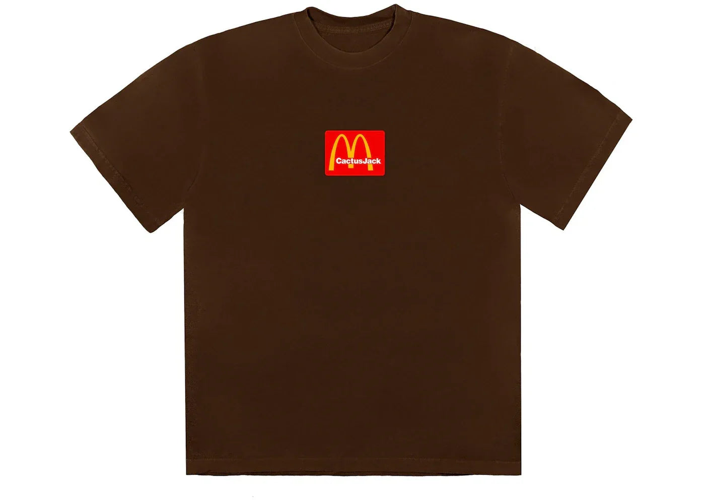 Travis Scott x McDonald's Sesame III T-Shirt Brown -1