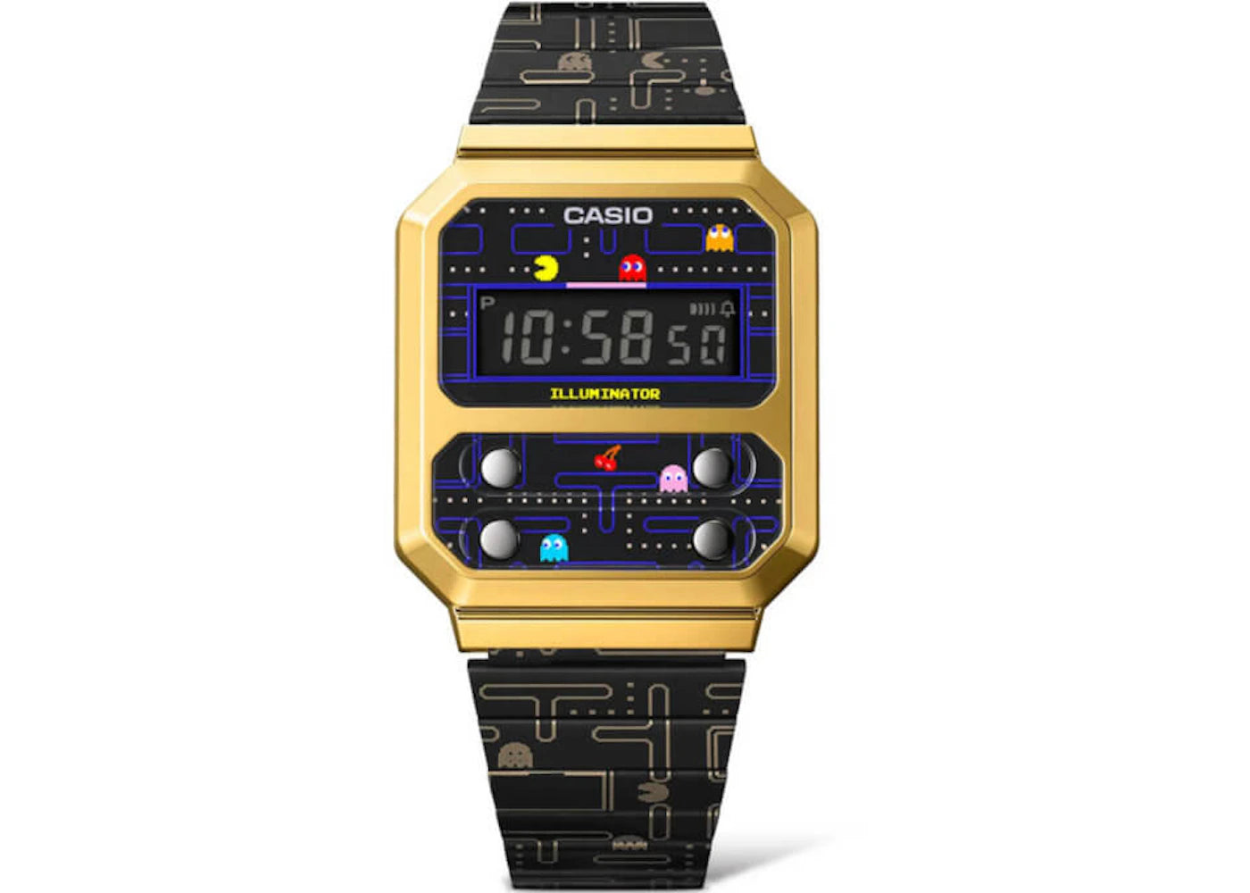 Casio Vintage x Pac-Man A100WEPC-1B -1