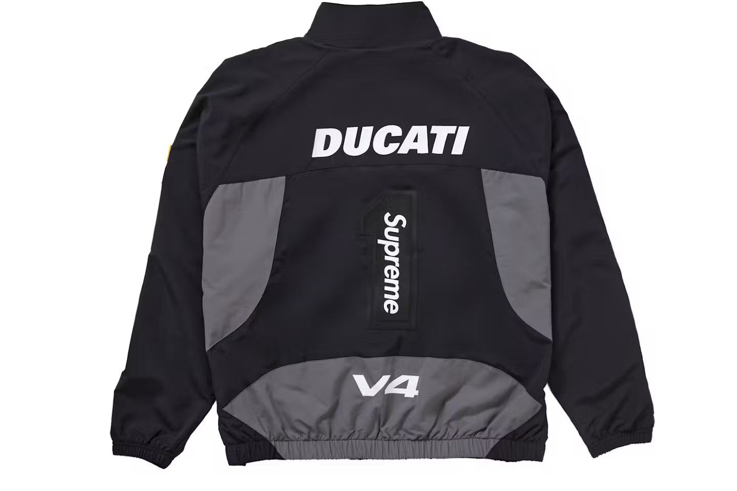 Supreme Ducati Track Jacket Black Back