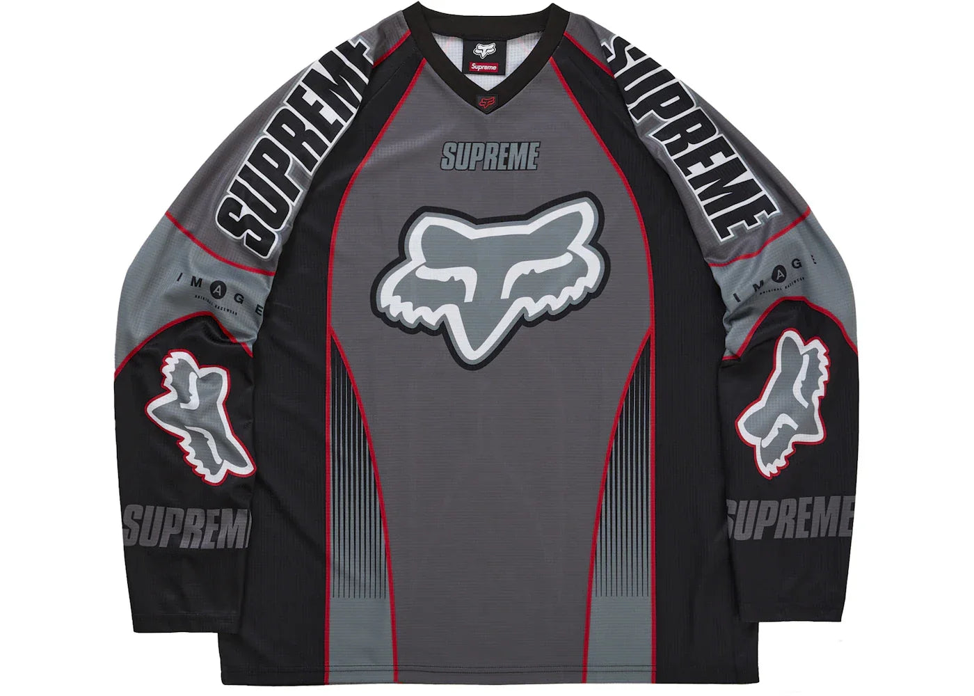 T*M様 XL Supreme x Fox Racing DMX Jersey Supreme Fox Racing DMX Jersey Black