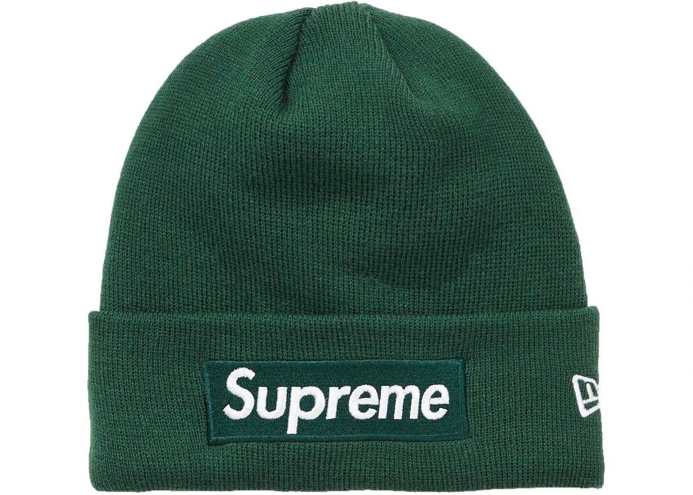 Supreme New Era Box Logo Beanie (FW18) Dark Green