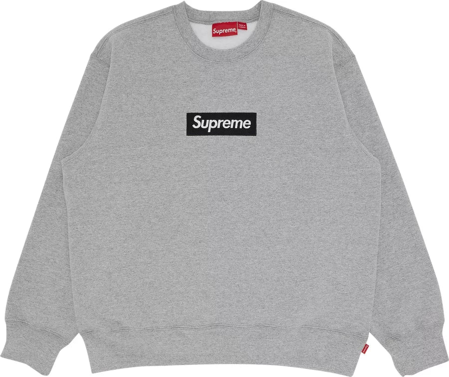 Supreme Box Logo Crewneck (FW22) Heather Grey – MTHOR SHOP