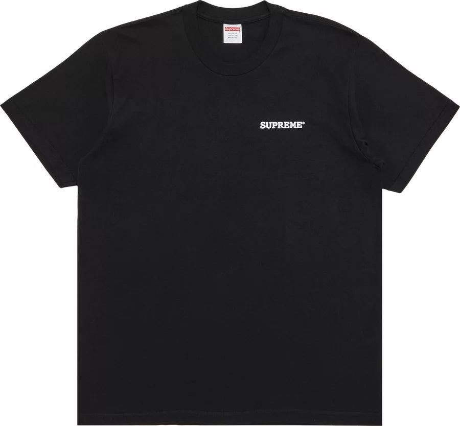 Supreme Patchwork Tee Black MTHOR SHOP