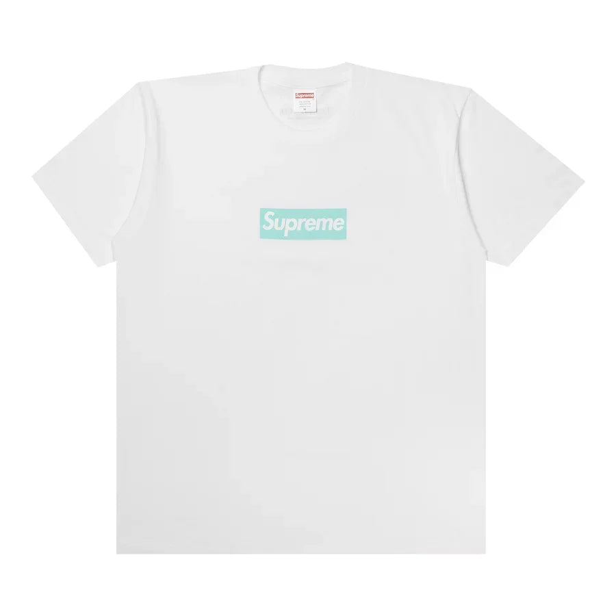 Supreme Tiffany & Co. Box Logo Tee White