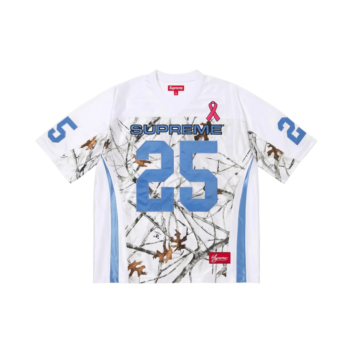 Supreme Breast Cancer Awareness Football Jersey White