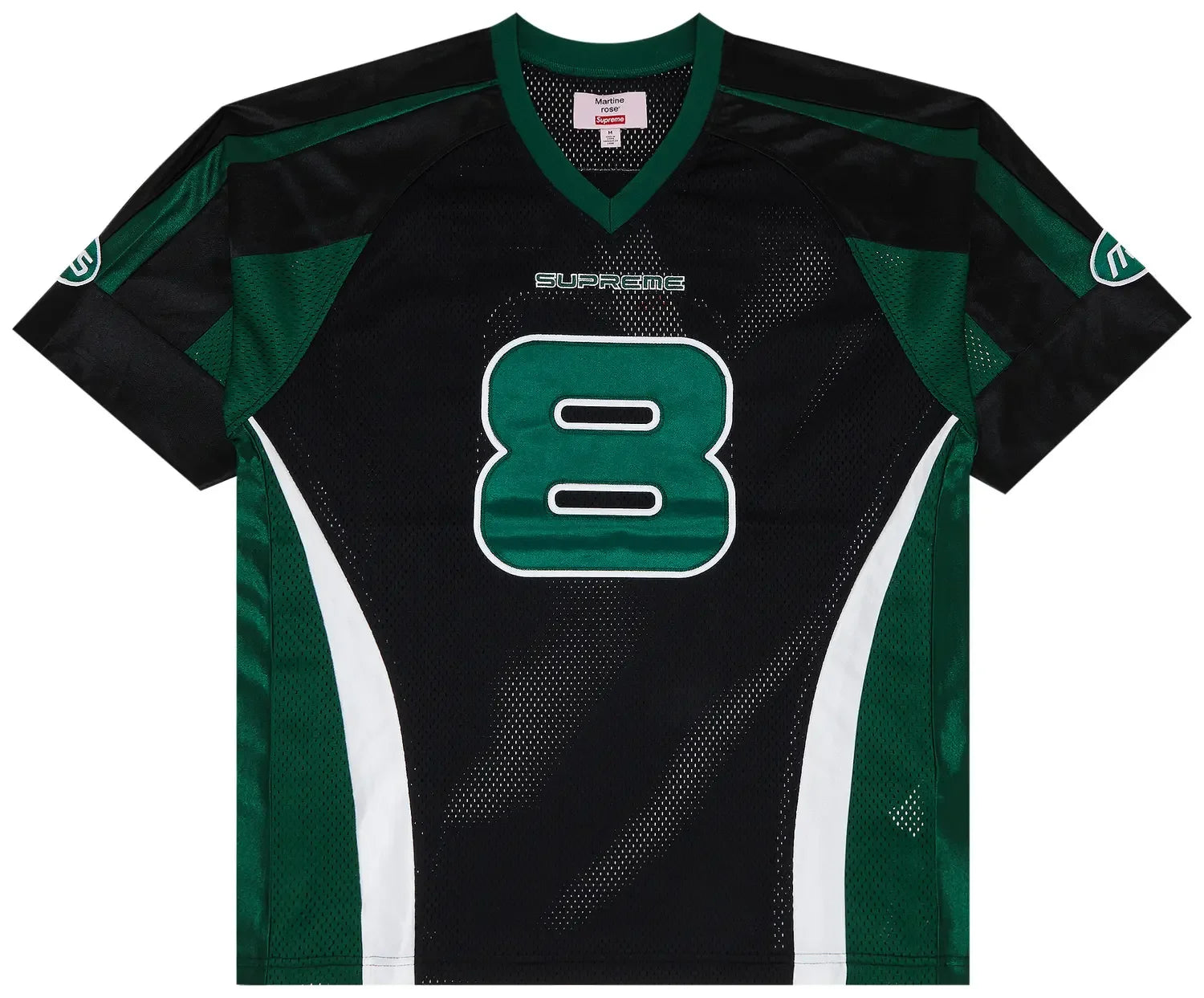 Supreme Martine Rose Football Jersey Black