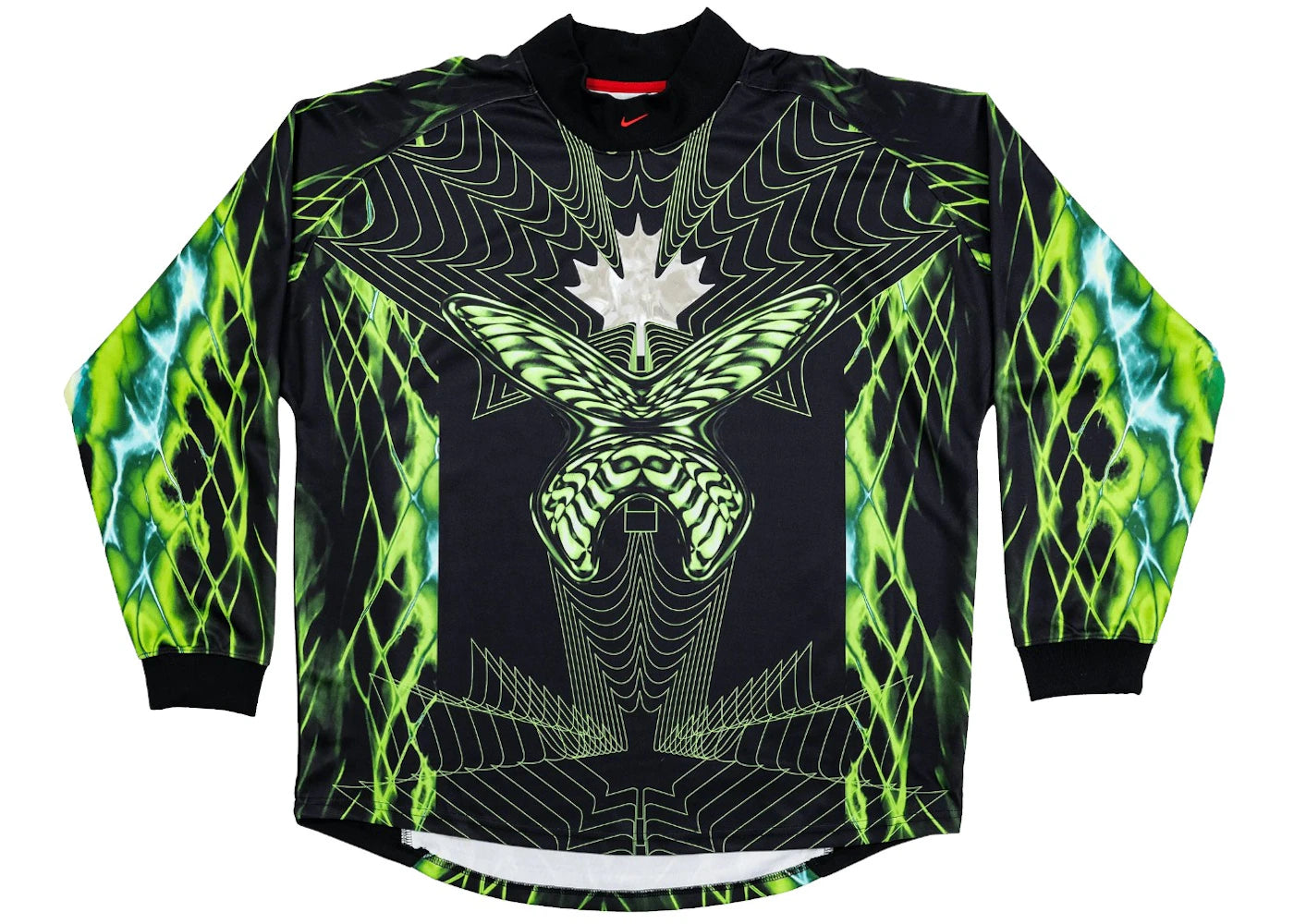 Nike x NOCTA Canada X2 World Cup 2026 Soccer Borealist L/S Goalkeeper Jersey Black -1