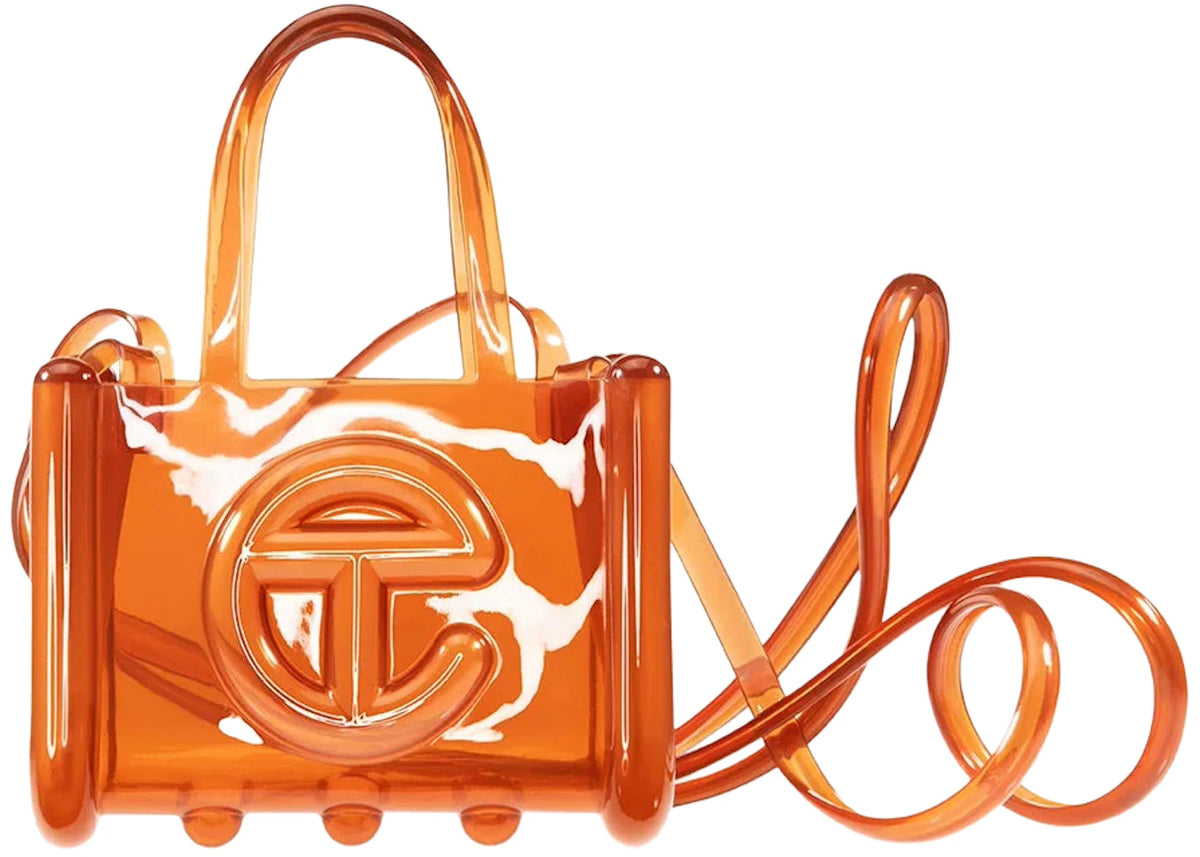Telfar x Melissa Small Jelly Shopper Brown -1