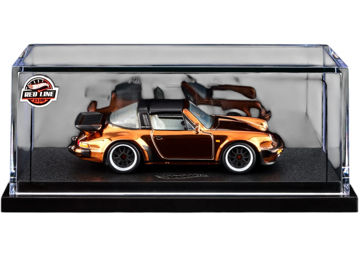 Mattel Hot Wheels RLC exclusive 1988 Porsche 911 Targa Turbo Spectraflame Brown -1