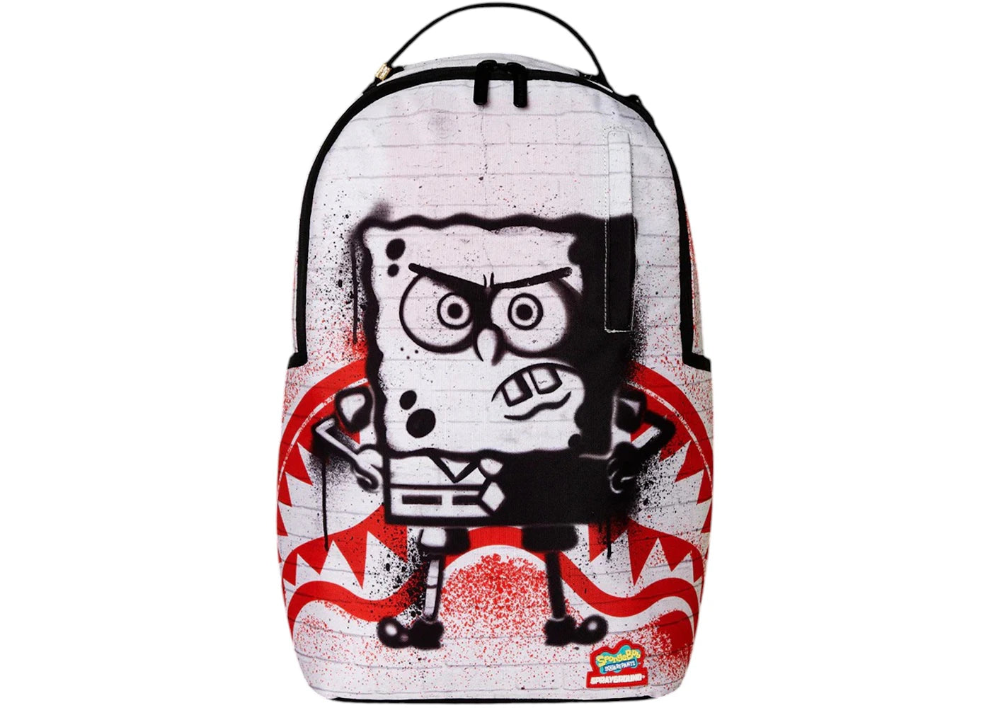 Sprayground Spongebob Stencil Wall DLXR Backpack Multicolor -1