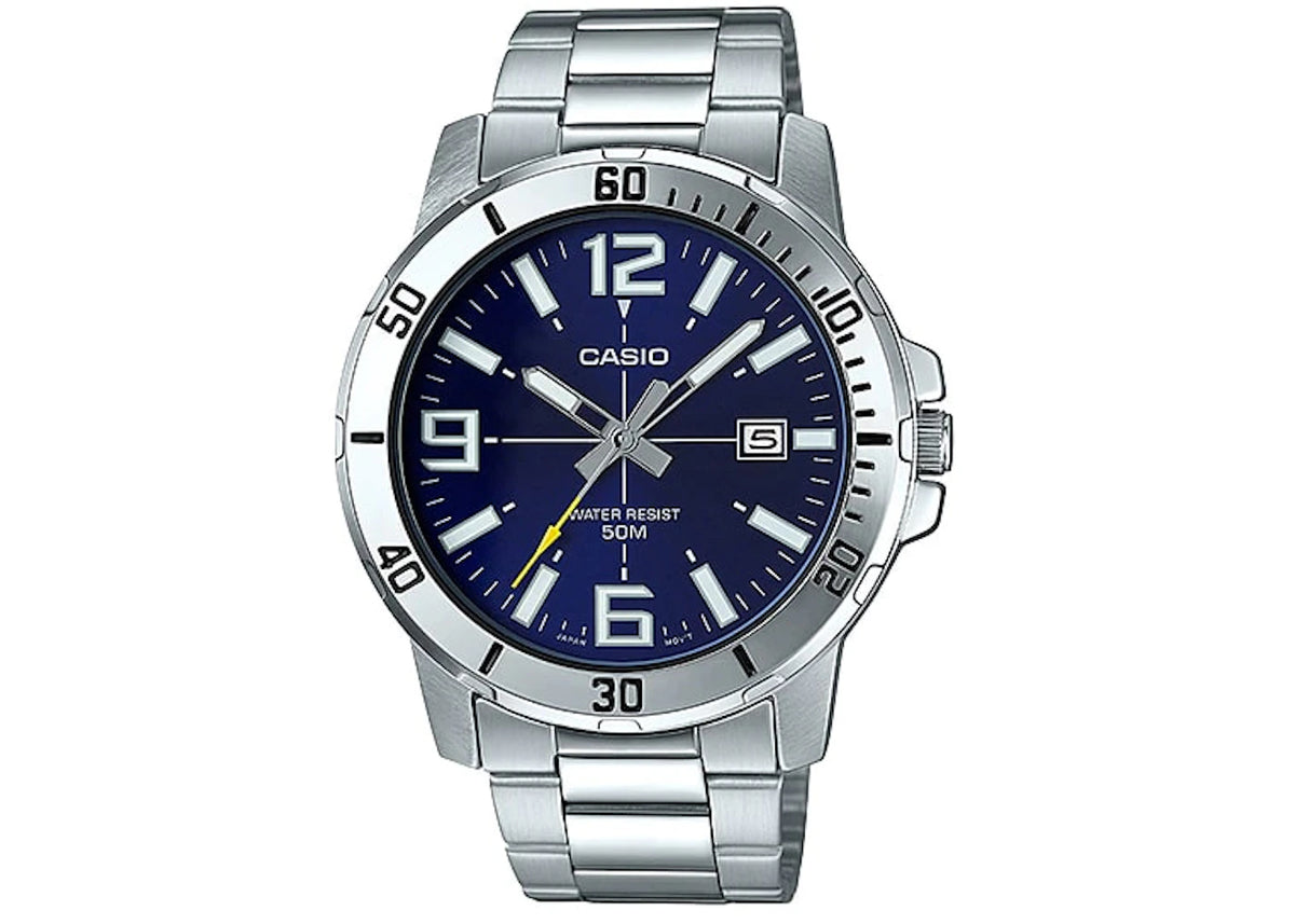 Casio G-Shock MTPVD01D-2B (Blue) -1