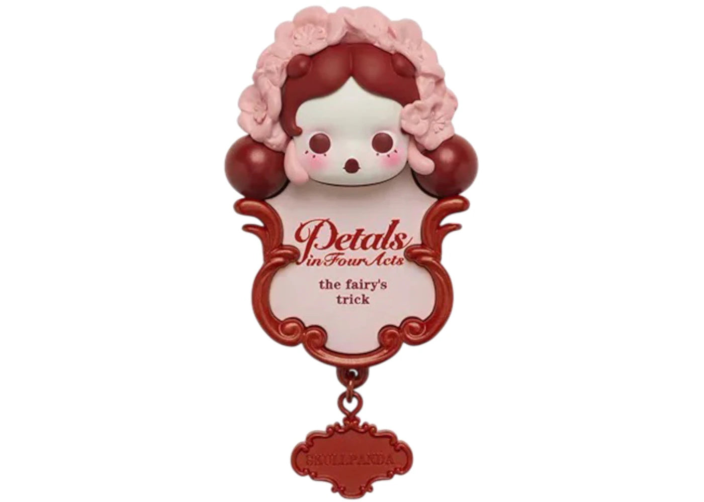 Pop Mart SKULLPANDA Petals in Four Acts Series The Fairy's Trick Fridge Magnet -1