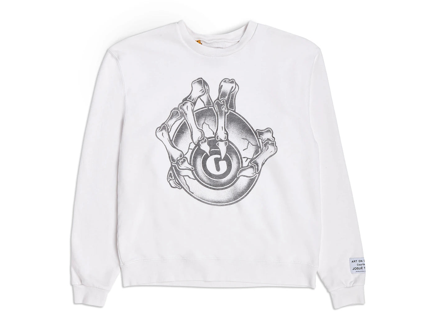 Gallery Dept. G Ball Crewneck Sweatshirt White -1