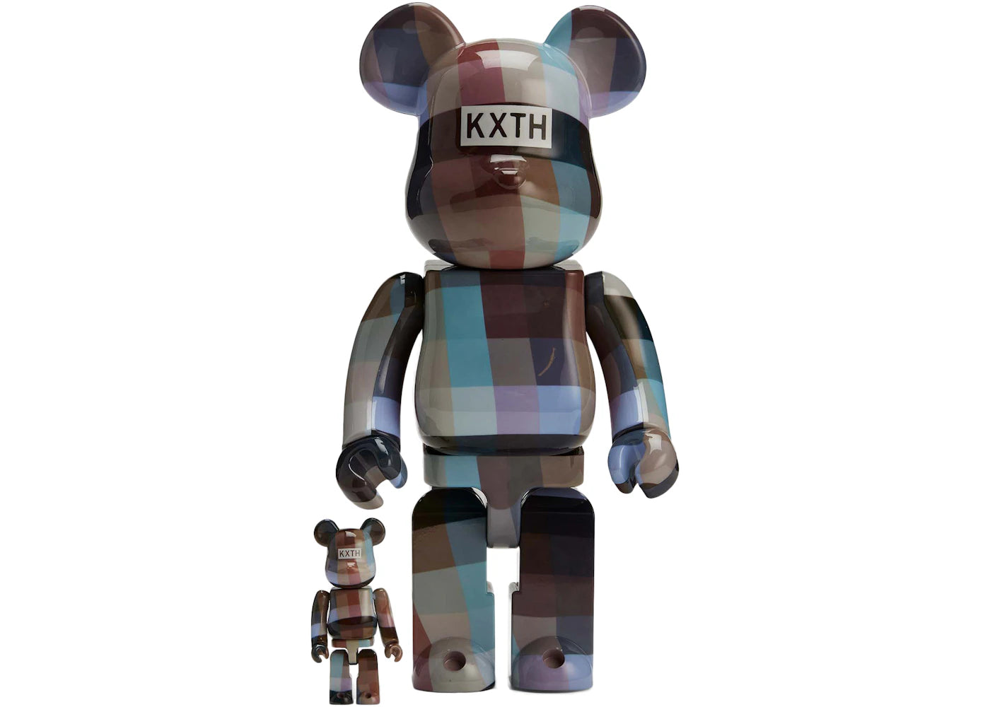 Bearbrick x Kith Palette 10-Year Anniversary 100% & 400% Set Multi -1
