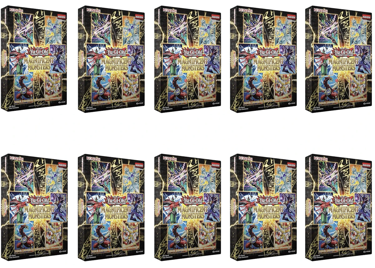 2026 Yu-Gi-Oh Magnificent Monsters Box (English) 10x Lot -1