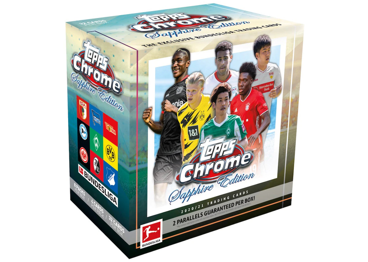 2020-21 Topps Chrome Bundesliga Soccer Sapphire Edition Box -1
