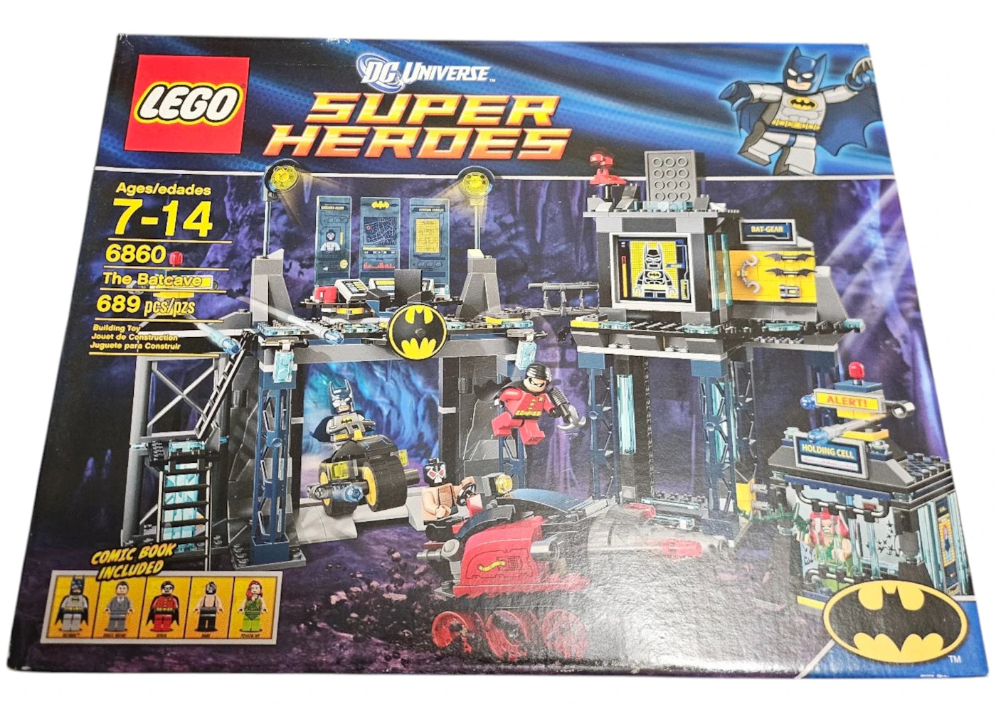 LEGO DC Comics Super Heroes The Batcave Set 6860 -1