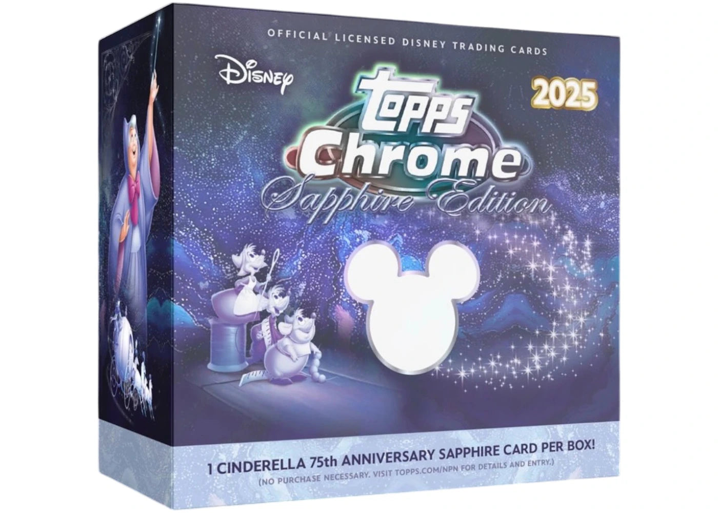 2025 Disney Topps Chrome Sapphire Edition Box -1
