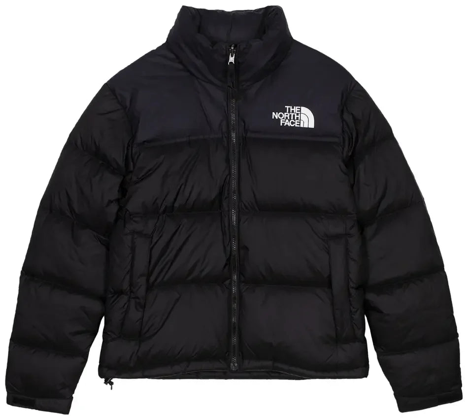 The North Face Womens 1996 Retro Nuptse 700 Fill Packable Jacket Recycled TNF Black