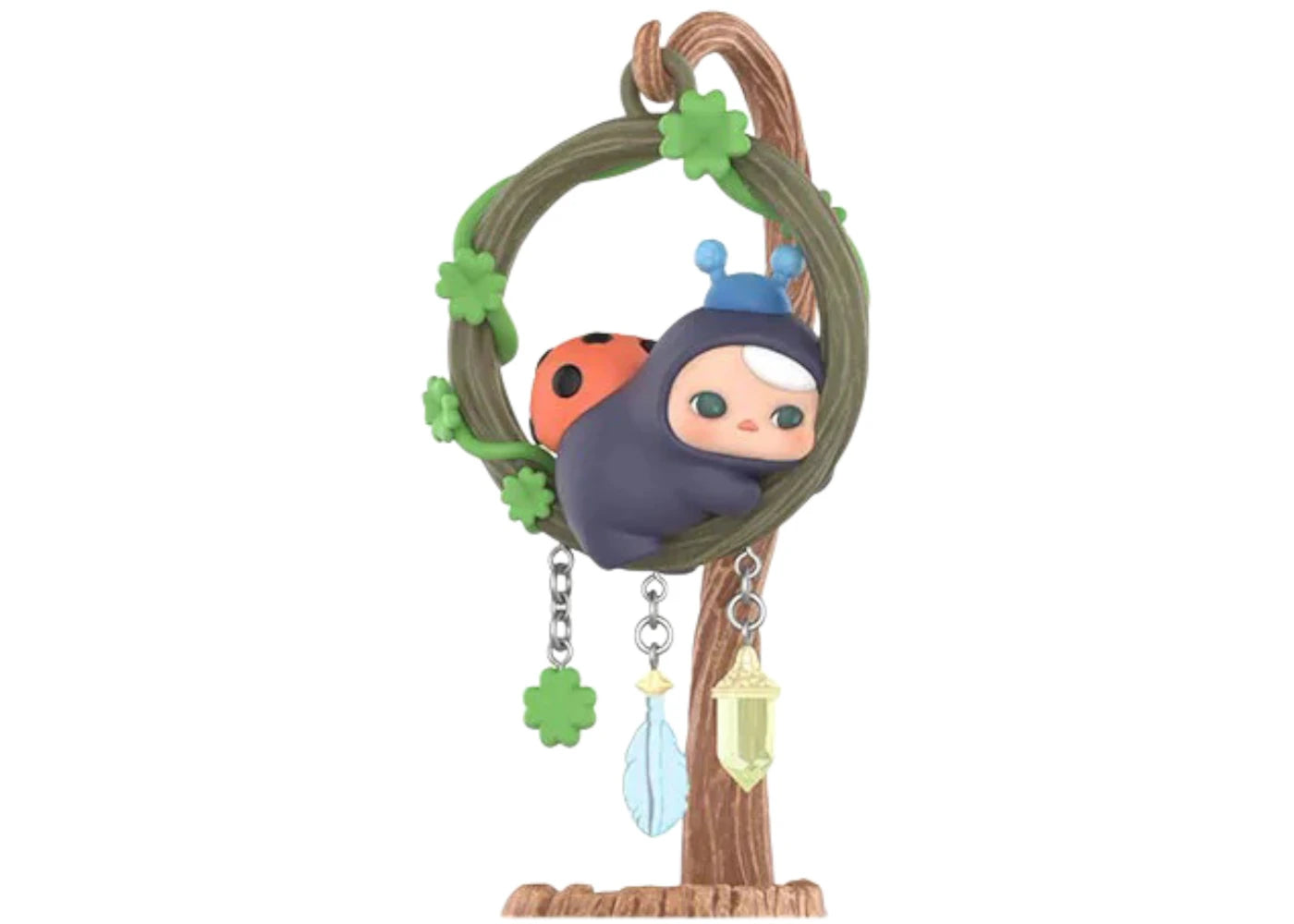 Pop Mart PUCKY Dreamy Wishes Series Lucky Ladybug Figure -1