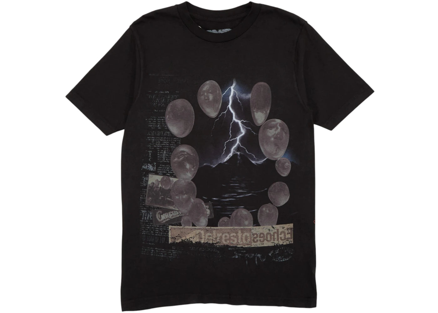 Travis Scott Utopia Echoes Circus Maximus Tee Black