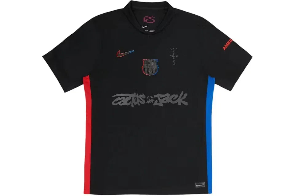 Travis Scott x FC Barcelona 2024/25 Match Away Cactus Jack Jersey