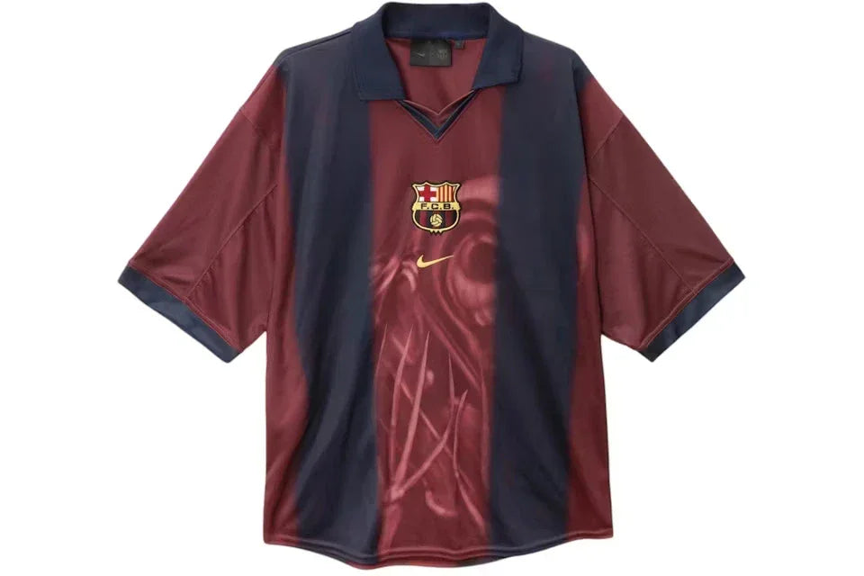 Travis Scott x Nike x FC Barcelona Retro 2000/01 Home Skeleton Jersey