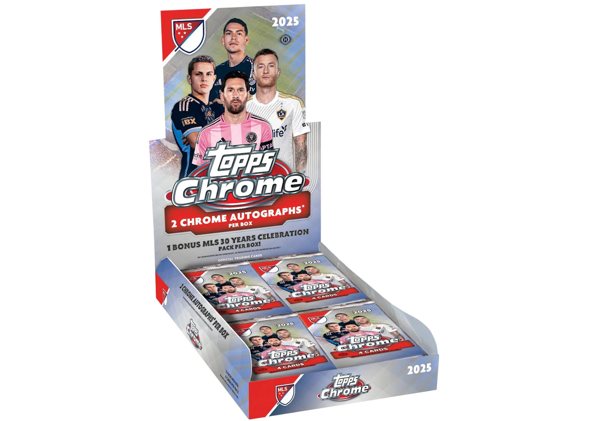 2025 Topps Chrome MLS Hobby Box -1