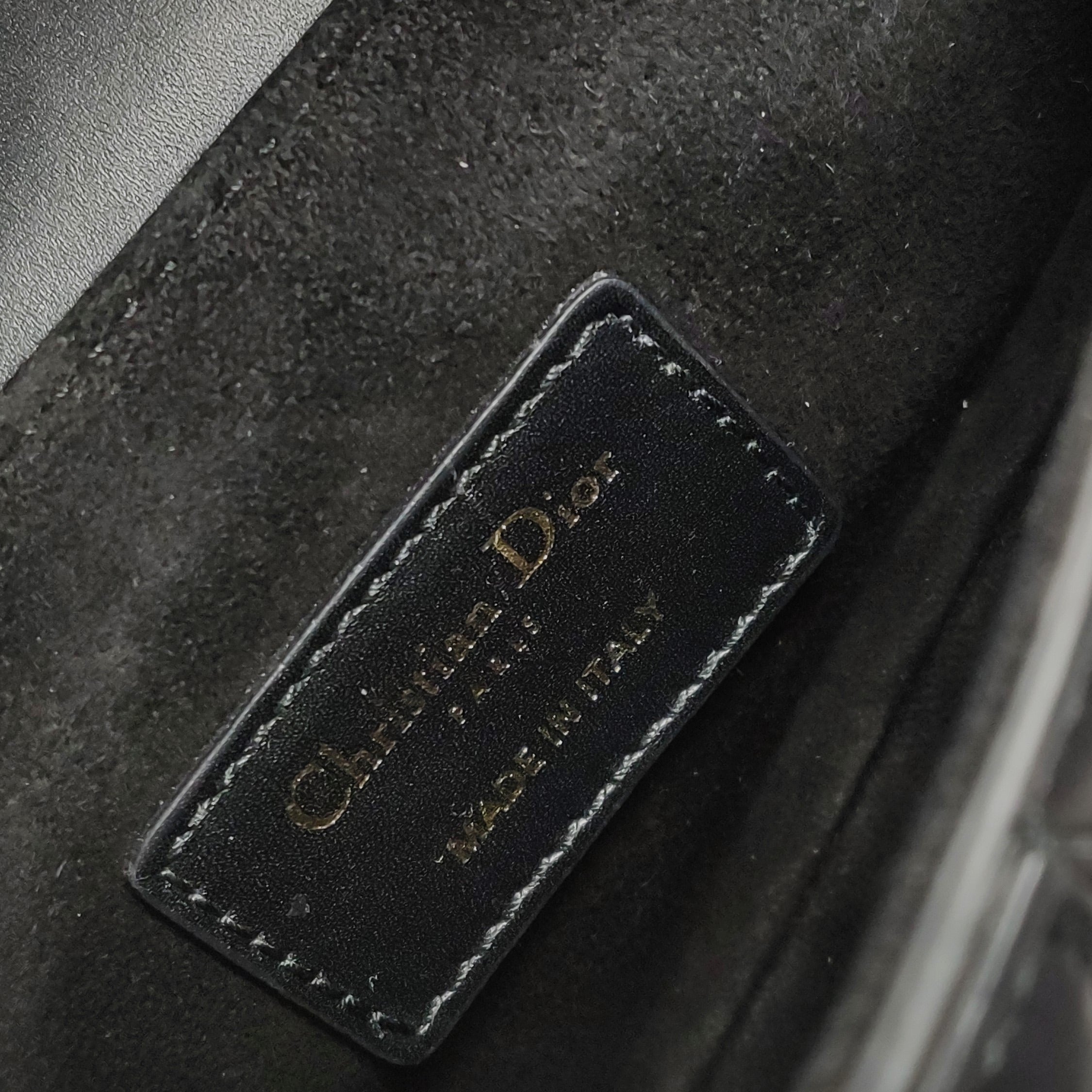 Dior Saddle Small-Inside