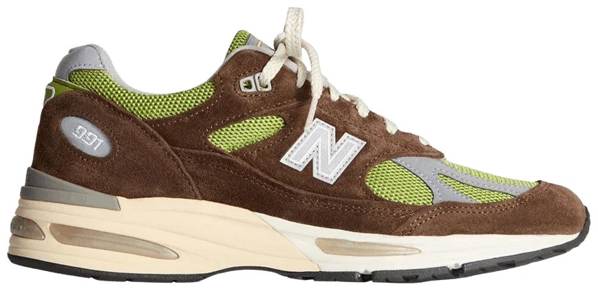 New Balance 991v2 MiUK Daniëlle Cathari x Kith Reverse Matcha-1