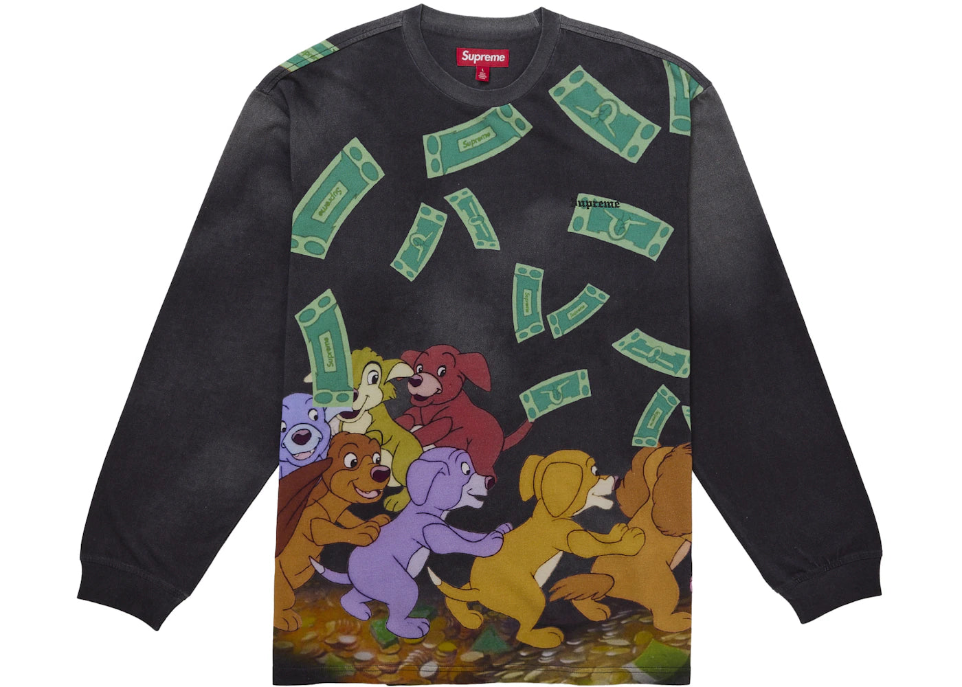 Supreme All Dogs Go To Heaven L/S Top Night -1