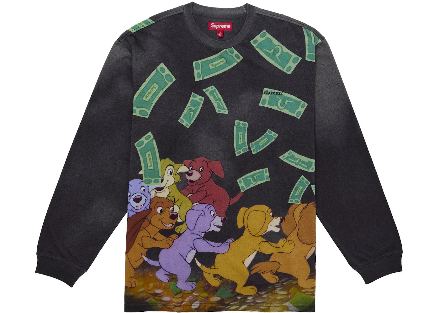 Supreme All Dogs Go To Heaven L/S Top Night -1