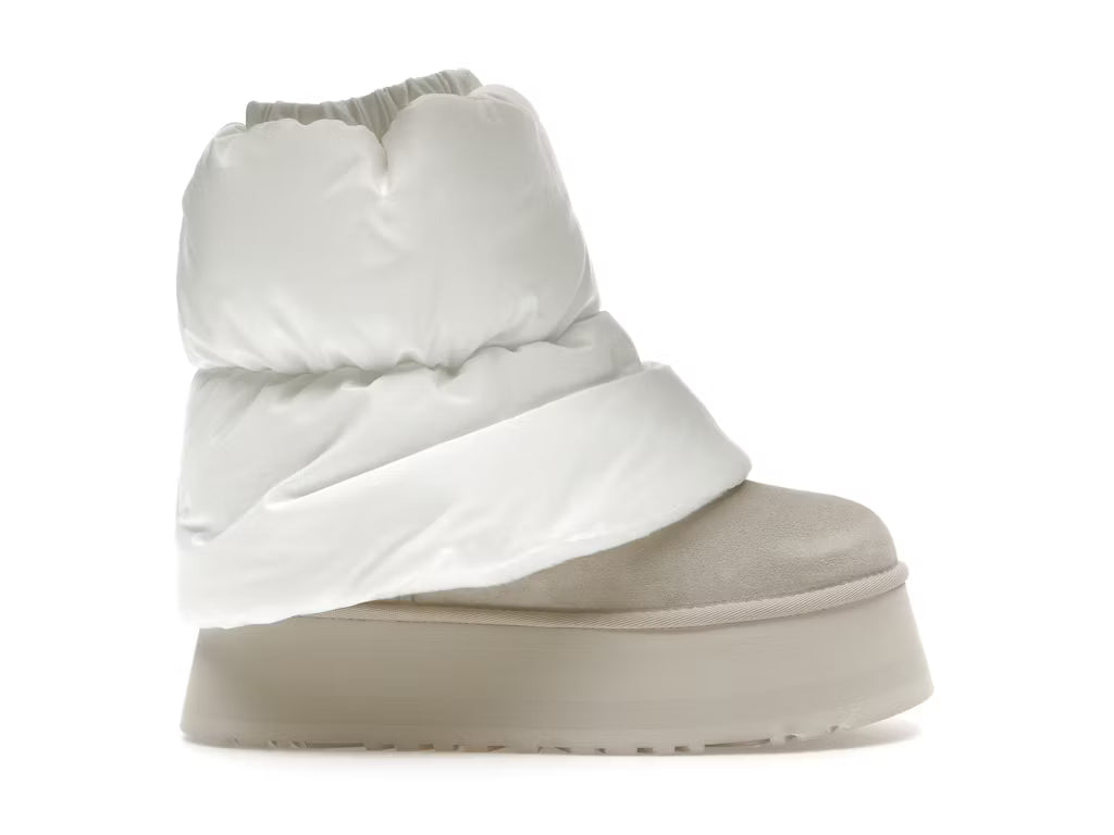 UGG Classic Mini Dipper Puffer Boot White Ceramic (W)