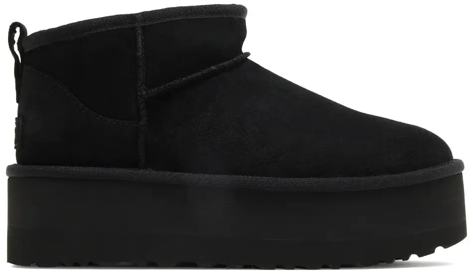 UGG Classic Ultra Mini Platform Boot Black (W)