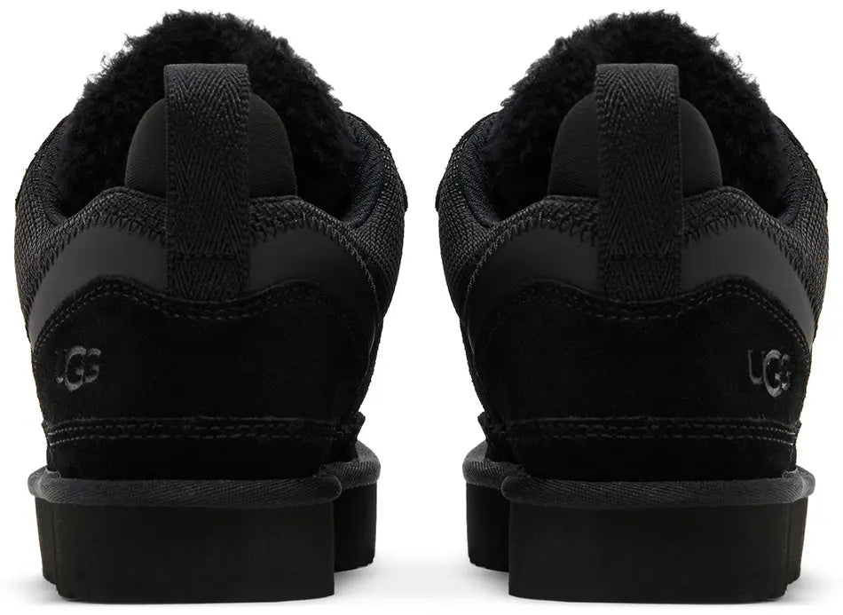 UGG Lowmel Black (W) heel counter