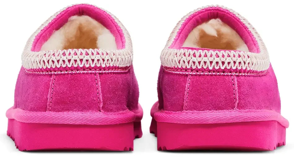 UGG Tasman II Slipper Rock Rose (Kids) heel counter