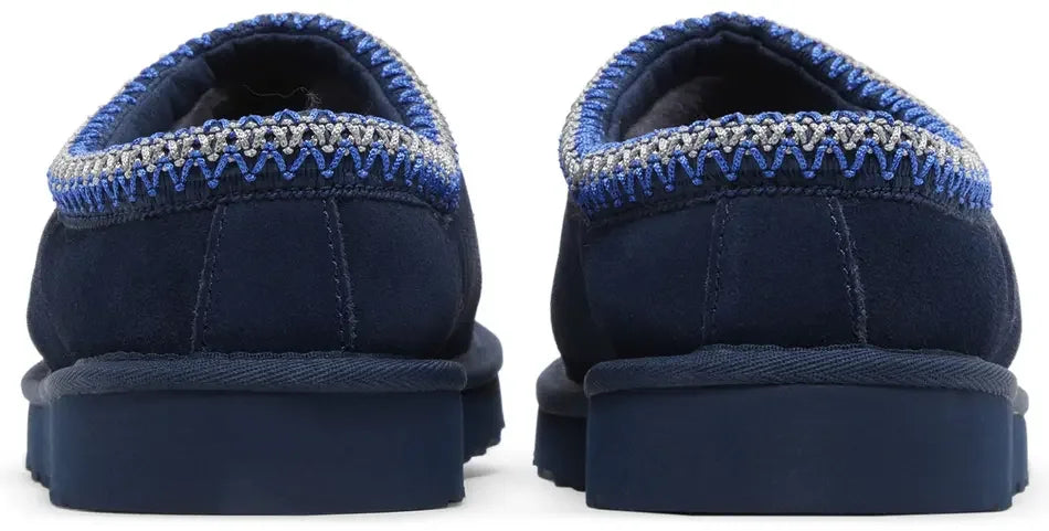UGG Tasman Slipper Deep Ocean heel counter