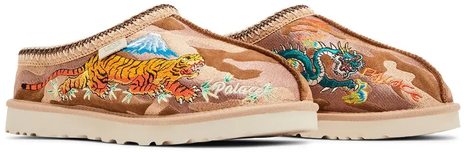 UGG Tasman Slipper Palace Chestnut Camo pair