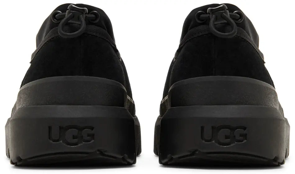 UGG Tasman Weather Hybrid Slipper Black heel counter
