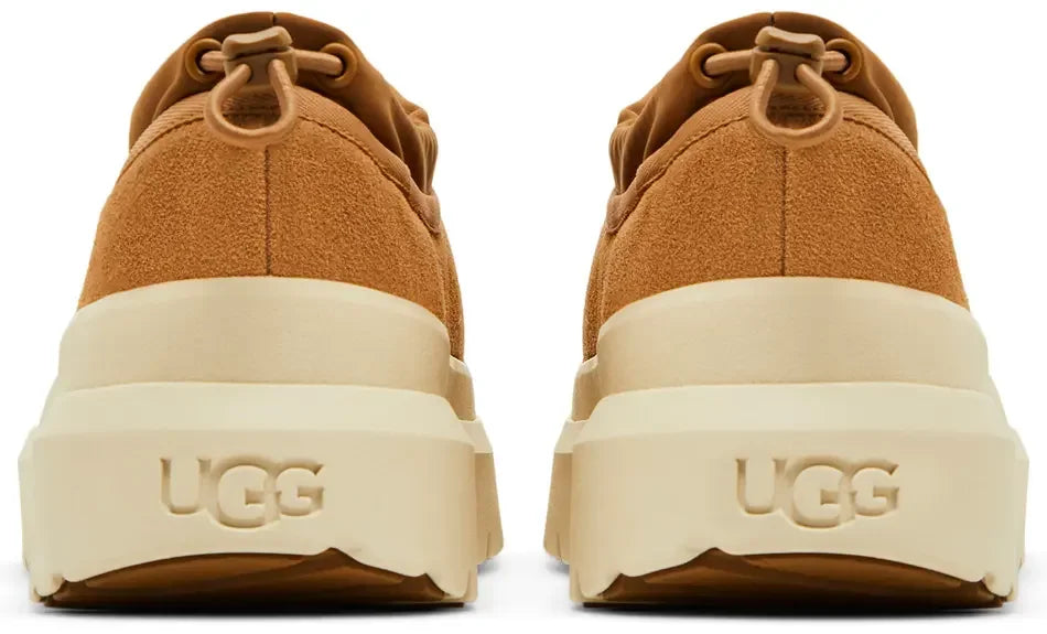 UGG Tasman Weather Hybrid Slipper Chestnut Whitecap heel counter